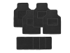 textile floor mats - UNI II (4pcs - set)
