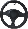 steering wheel cover 37-39cm - black