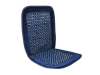 beaded car seat cover - blue