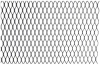 aluminium grille mesh 100x25cm, black