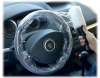 steering wheel protective foil - 5 rolls + handle