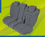 Seat cover back Elegance M-L grey