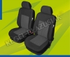 Seat covers front Perun L dark grey