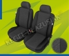 Seat covers front Ares L black