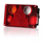 rear combination lamp W21L w/bulbs